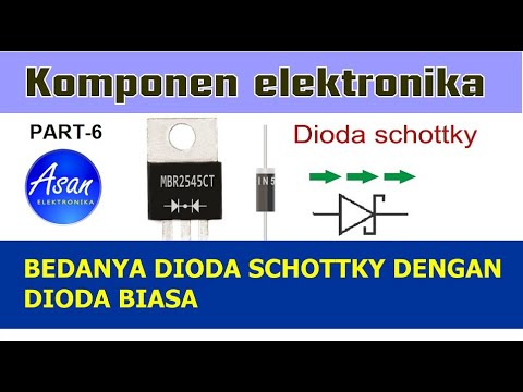 Video: Mengapa diod Schottky berguna untuk pembetulan frekuensi tinggi?