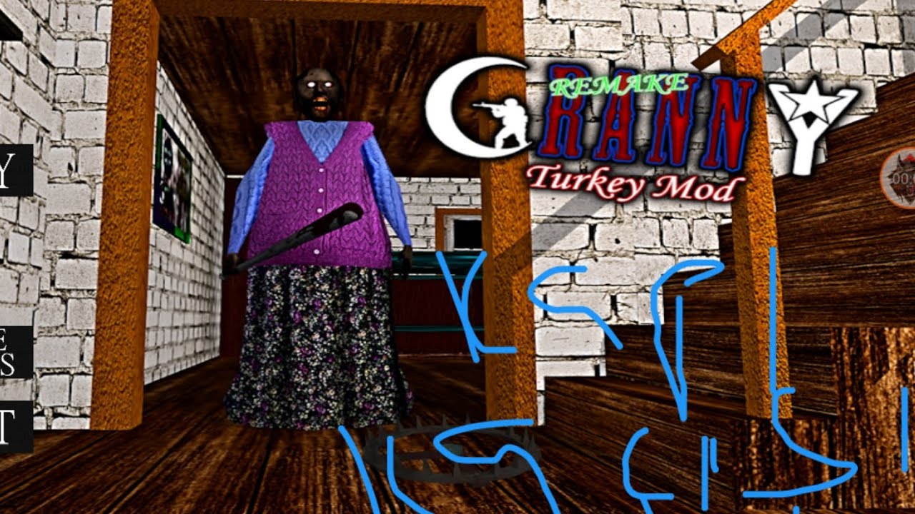 !!! Portakal Oyundanın modu geri döndü Granny Turkey Mod Remake Eski sürüm  Kapı Kaçışı(Normal Mod)