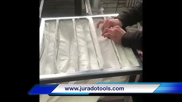 Python clinching tool - air filter. Outer and inner clinching