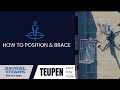 Teupen 23gt tl69a tc69a   how to position and brace