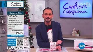 HSN | Semi-Annual Craft Clearance - Crafter's Companion 12.20.2023 - 11 AM
