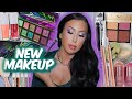TRY ON HAUL | NEW MAKEUP I BOUGHT FROM SEPHORA, ULTA, + WHAT'S UP BEAUTY DRAGON'S EYE PALETTE