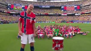 Norway Vs Brasi̇l Haaland Vi̇ki̇ng Row