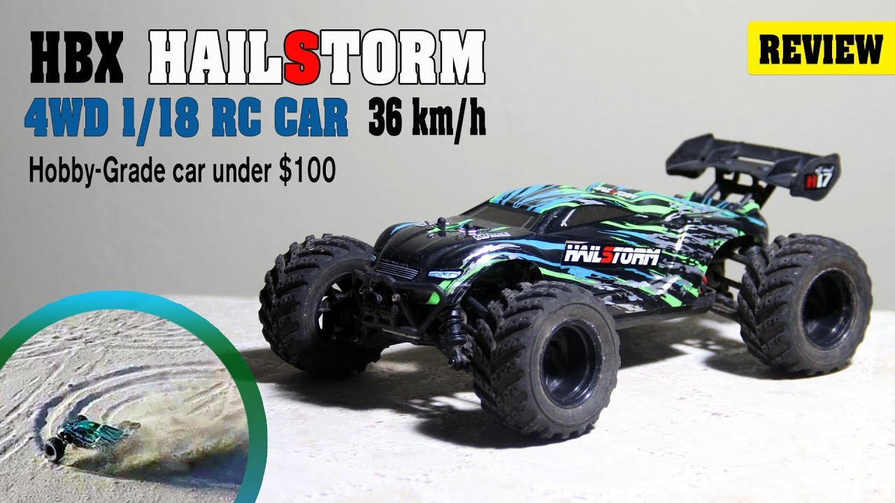 HBX Hailstorm 36kmh 4x4 Hobby-Grade RC truggy