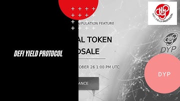 The loudest project of this month - DeFi Yield Protocol