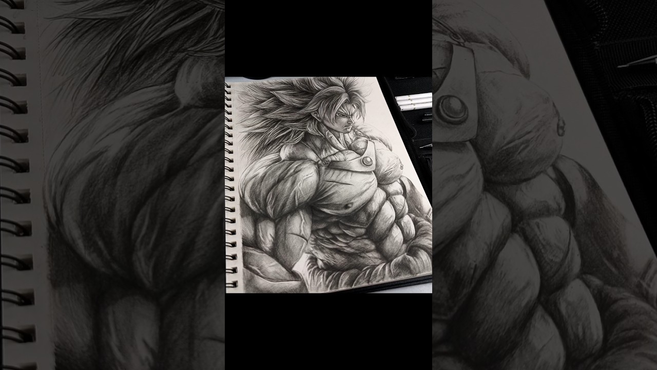 Broly Drawing 