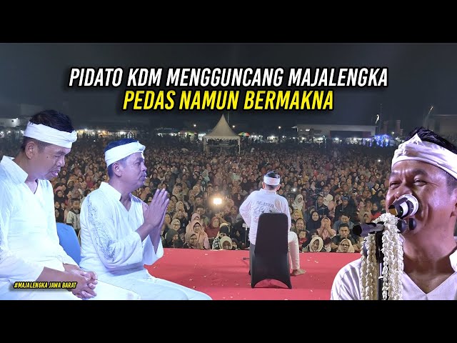 PIDATO KDM MEMUKAU WARGA MAJALENGKA | MESKI PEDAS NAMUN BERMAKNA class=