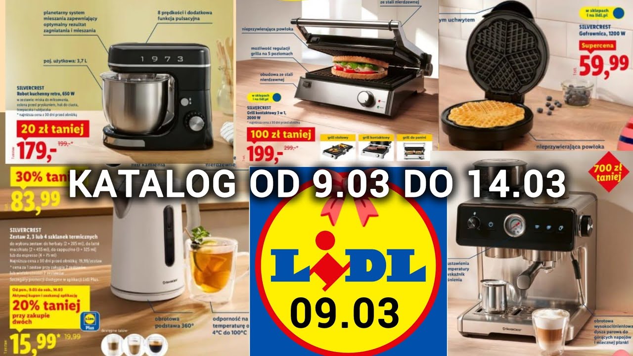 ✨ LIDL Katalog Promocyjny Lidl od 09.03 do 14.03 - Kuchnia Parkside #lidlpolska