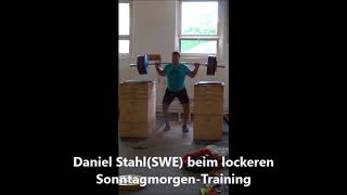 Weight training Daniel Stahl