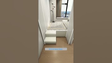 Transform Your Bedroom with These SMART Design Hacks! 🛏️✨#BedroomDesign #SmallSpaceHacks #roomstyle