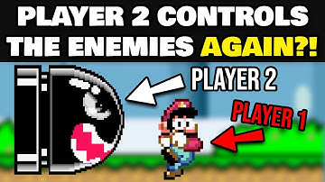Player 2 Controls the Enemies AGAIN! - Hilarious Super Mario World Rom Hack