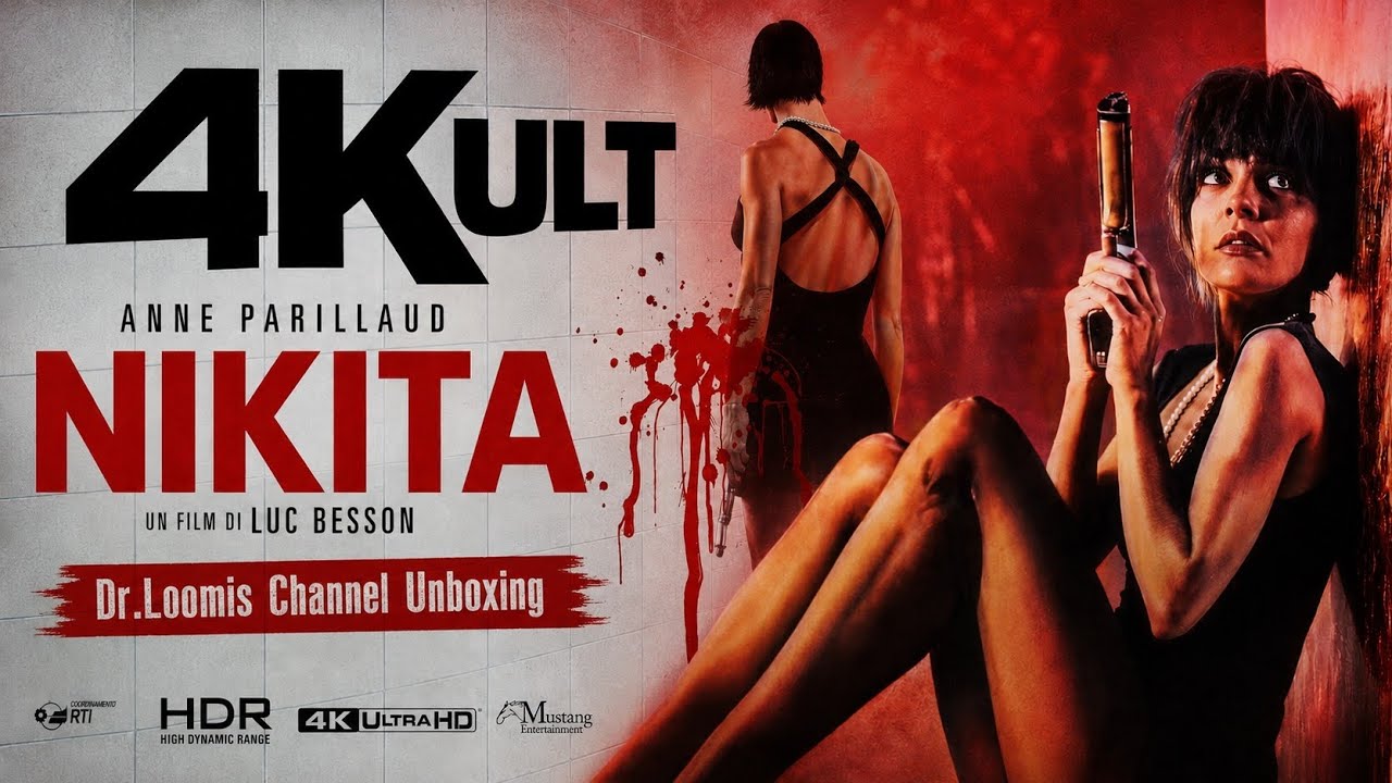 NIKITA - Edizione 4Kult UHD + Bluray [Mustang Entertainment/Eagle Pictures] Unboxing 