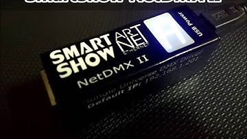 SmartShow : NetDMX II - ArtNet sACN to DMX DMX512 Interface