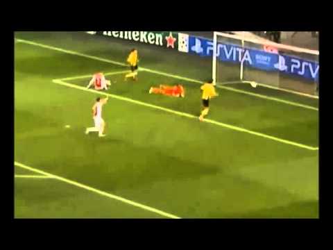 Ajax Amsterdam - Borussia Dortmund 1-4 - 21.11.2012 - Alle Tore & Highlights!