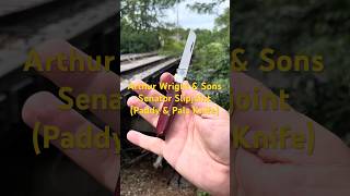 Arthur Wright & Sons Bare-End Senator | Lambsfoot in Purpleheart (Paddy & Pals Knife)