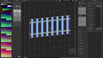 Easy Fence shader for MagicaVoxel