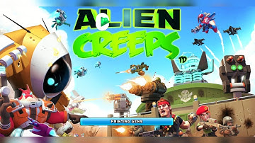 Alien Creeps - Tower Defense Gameplay | Mission 1,2,3 | Android Games