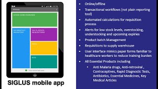 Mozambique SIGLUS Demo Presentation screenshot 2