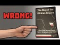 Everything wrong with the book i wrote  the rise of the african empire