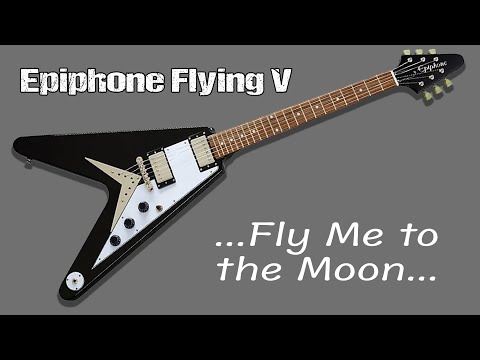 Epiphone by Gibson フライングV 1997 レッド　良音 Epiphone By Gibson Flying V 1997 Red Good Sound Safe