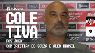 TV Coral - Coletiva pós-jogo com Cristian de Souza - Santa Cruz 1x0 Botafogo/PB - Série C 2026