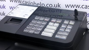 Casio SE-S10 / PCR-T280 Cash Register Instructions: How To Correct A Mistake