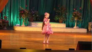 Видеоклип " Раз, ладошка" - Диана Кравцова, 6 лет, Донецк