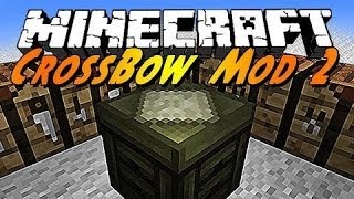 Minecraft Mod Showcase: CrossBows Mod!!!! (With no Lag!!)