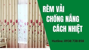 Rèm vải chống nắng cách nhiệt | Rèm cửa chống nắng | Rèm cửa Belife