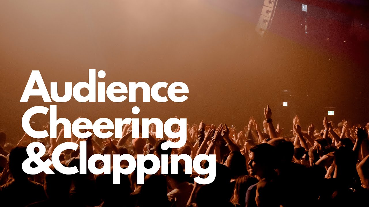 Audience Cheering Sounds 10 Hours Crowd Clapping and Cheering Sound