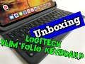 Unboxing Logitech Slim Folio Pro iPad Pro Keyboard case