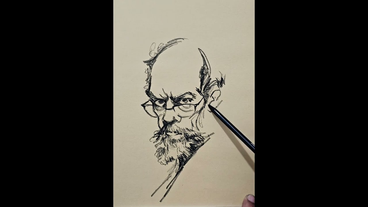 Freehand Sketching Practice portrait 