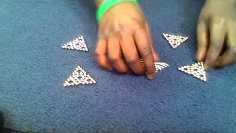 how to make a diamond out of neocubes