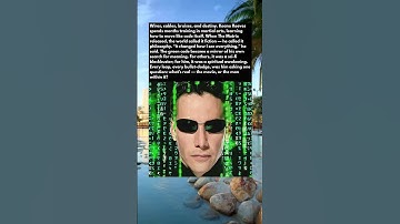 KEANU REEVES MASTERED THE MATRIX CODE OF LIFE #awezchaitrend