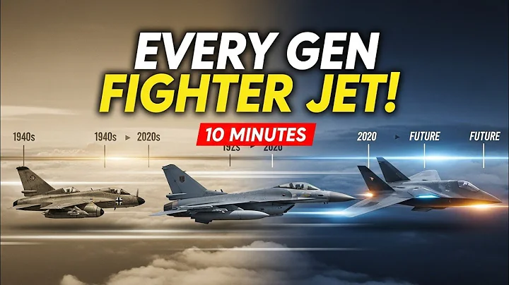 EVERY Gen Fighter Jet EXPLAINED in 10 Minutes! (From Me 262 to NGAD)