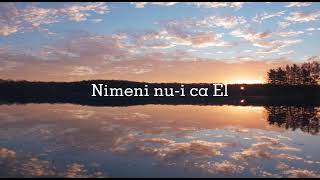 Video thumbnail of "Nimeni nu-i ca El - Ligia Bodea"