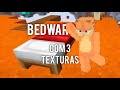 Jogando Bedwars com 3 texturas