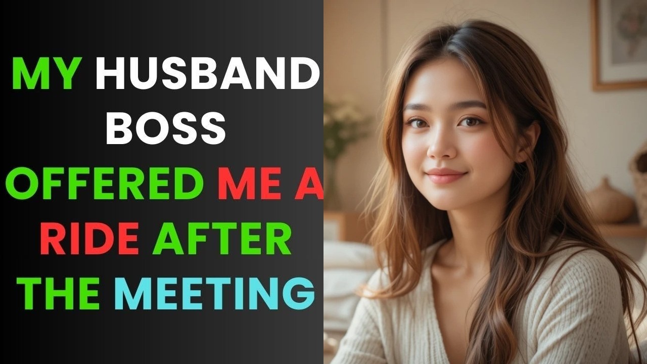 My Husband’s Boss Offered Me a Ride After the Meeting – I Never Expected What Happened Next