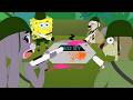 Scrat And SpongeBob in The Cartoon Command Of Squidward