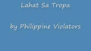 Philippine Violators - Lahat Sa Tropa chords