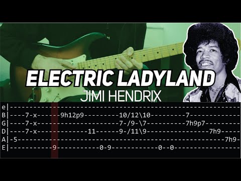 Jimi Hendrix - Electric Ladyland (Guitar lesson with TAB)