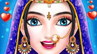 Indian Wedding Makeup Game | Bride Royal Queen Makeover Game 2021 screenshot 4