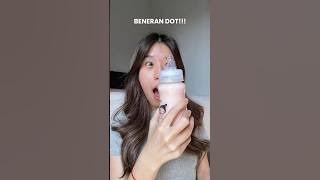 SERU BGT MINUM SUSU NYA 😭🍼 #food #enak #jajanan