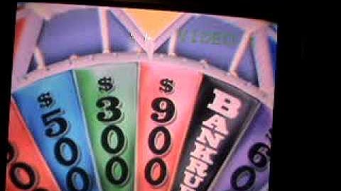 Wheel of Fortune Wii Run Game 4 Part 1