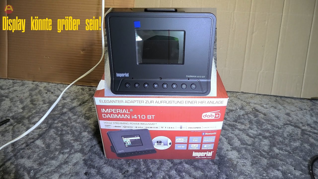 imperial DABMAN i410BT - Unboxing & Test_4K