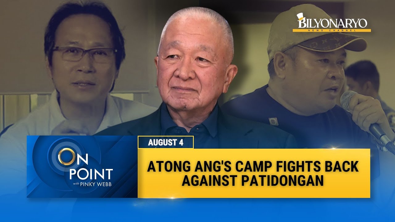 В точку: Лагерь Атонга Анга наносит ответный удар: «Патидонган — мастер манипуляций!»