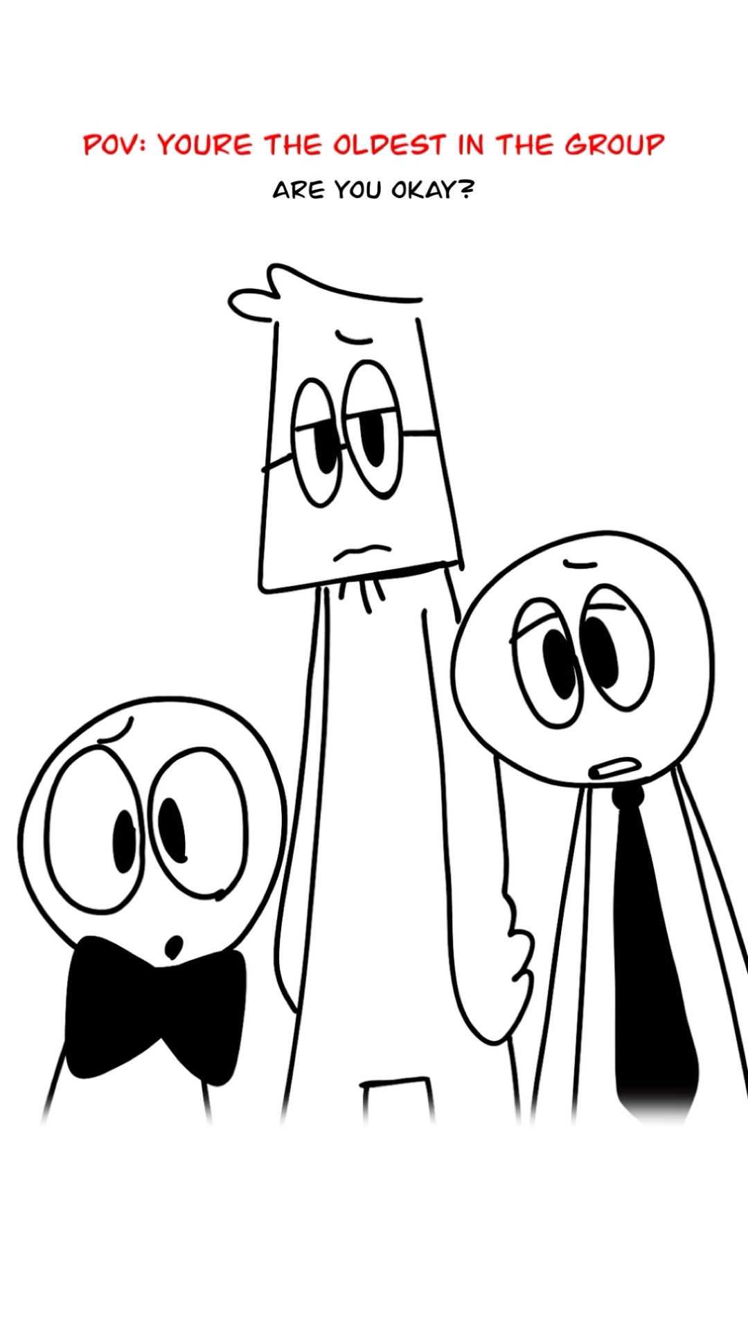 Oldest In The Group ? (Animation Meme) #shorts