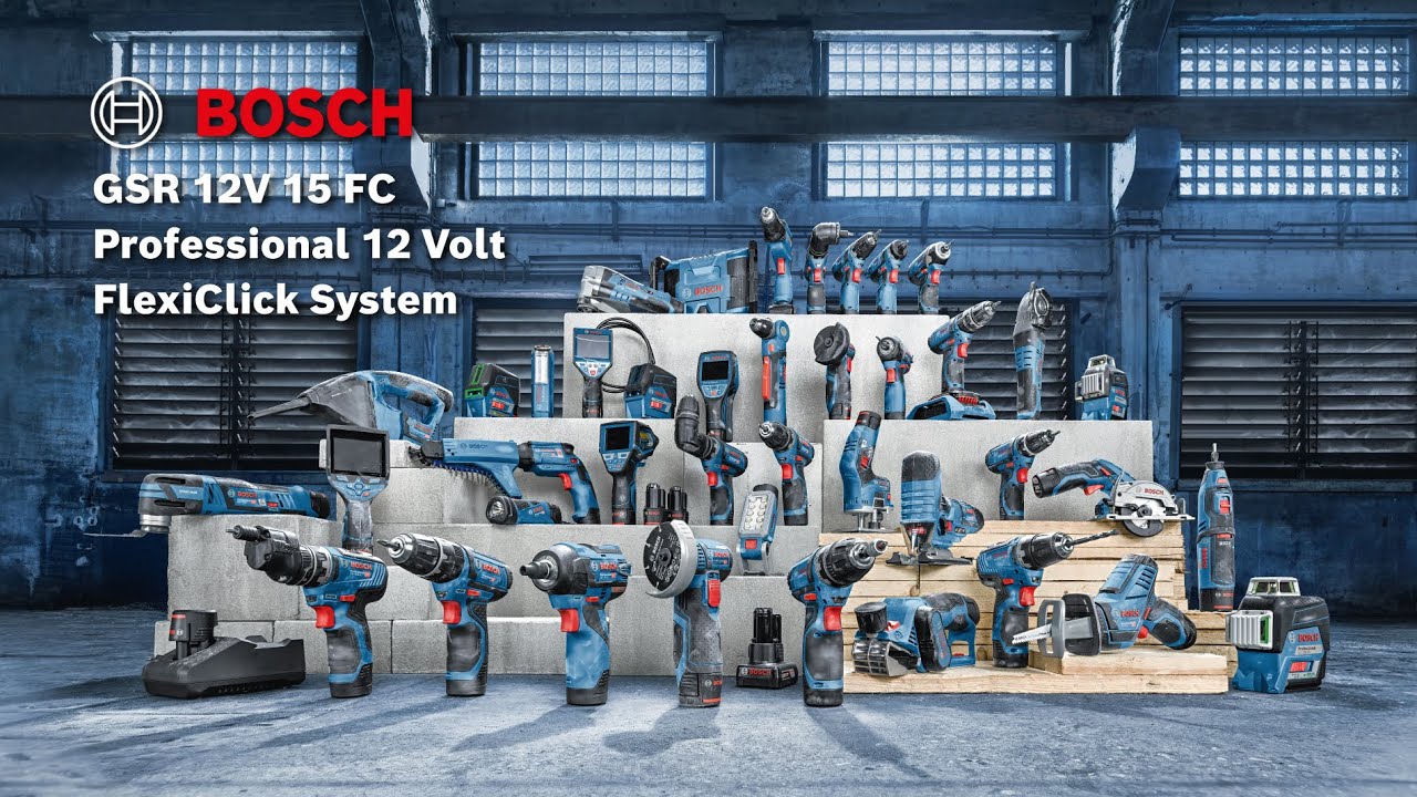 Bosch Professional 12V FlexiClick System 