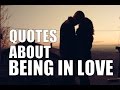 Lovely Being In Love Picture Quotes