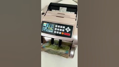 BANKOMAT CURRENCY COUNTING MACHINE